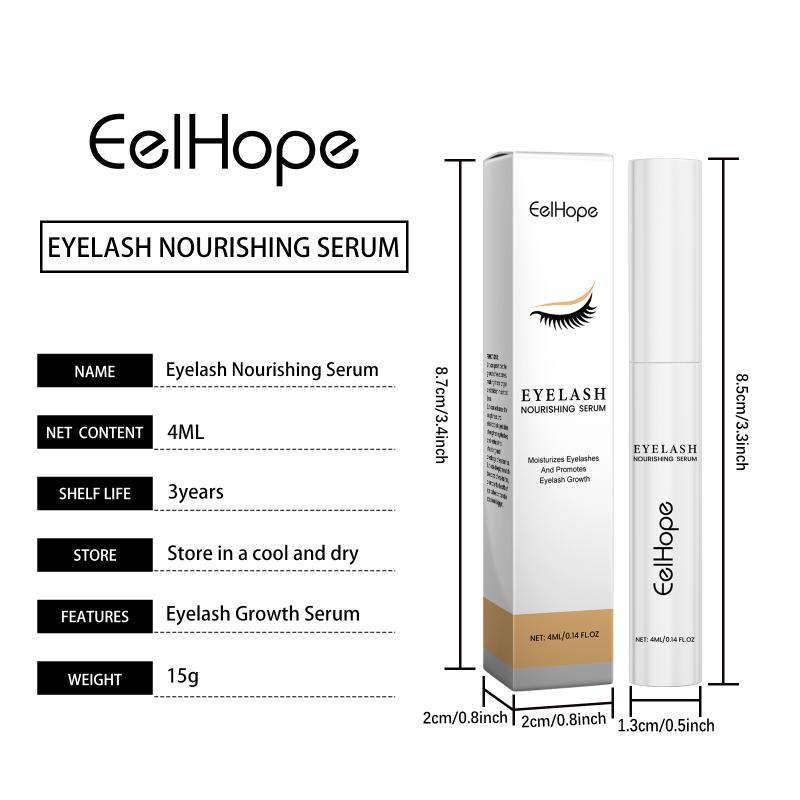 Eyelash Growth Serum Enhancer Longer Fuller Thicker Curling Lash Treatment Nutritious Eye Care Makeup Natural Eyelash Boost
