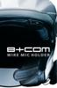 SYGN HOUSE B+COM 00082120 Wire Microphone Holder (Jet System Helmet) Black