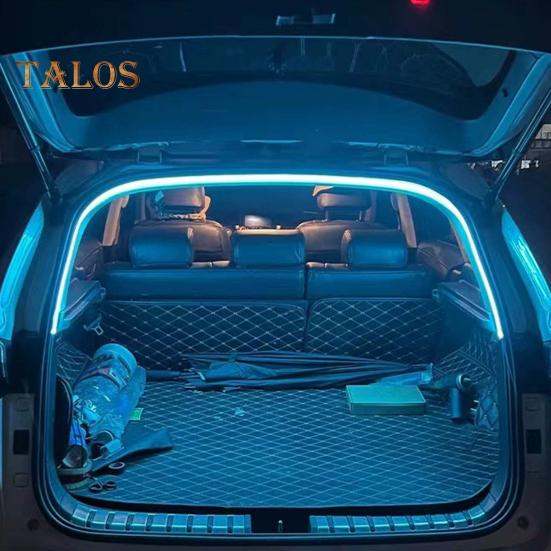 Dynamic Flowing Car Trunk Light Strip Universal Fit Easy To Install Interior Illumination Automatic Sensor Tail Box LED Light Strip