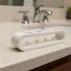 4 Holes Toothbrush Organizer Eco-friendly Bathroom Storage Rack  Vanity