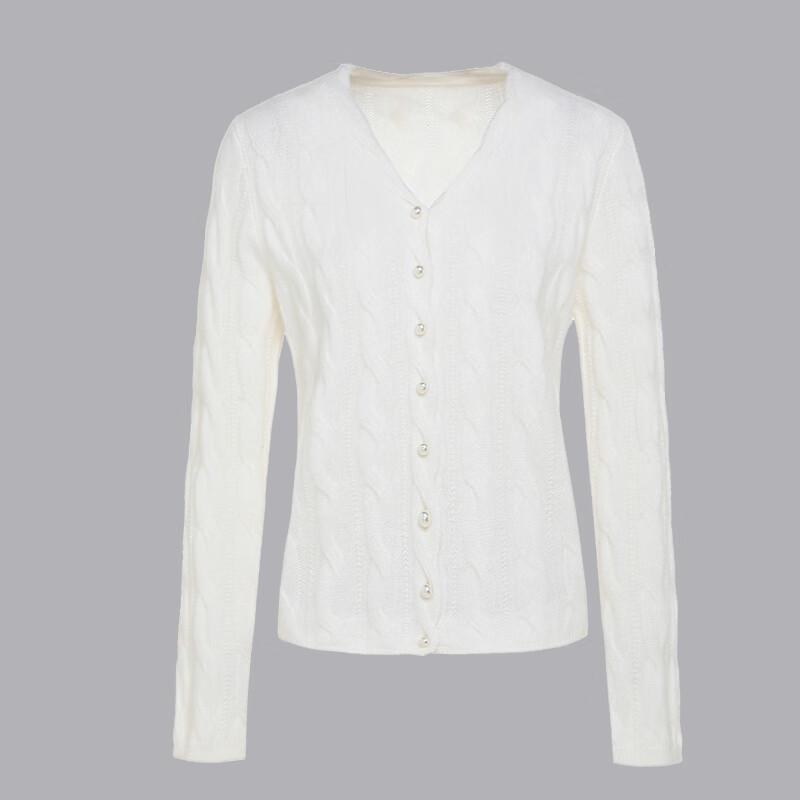 

G·TENNA MH35723 Женский кашемировый кардиган с пуговицами-жемчужинами One Size