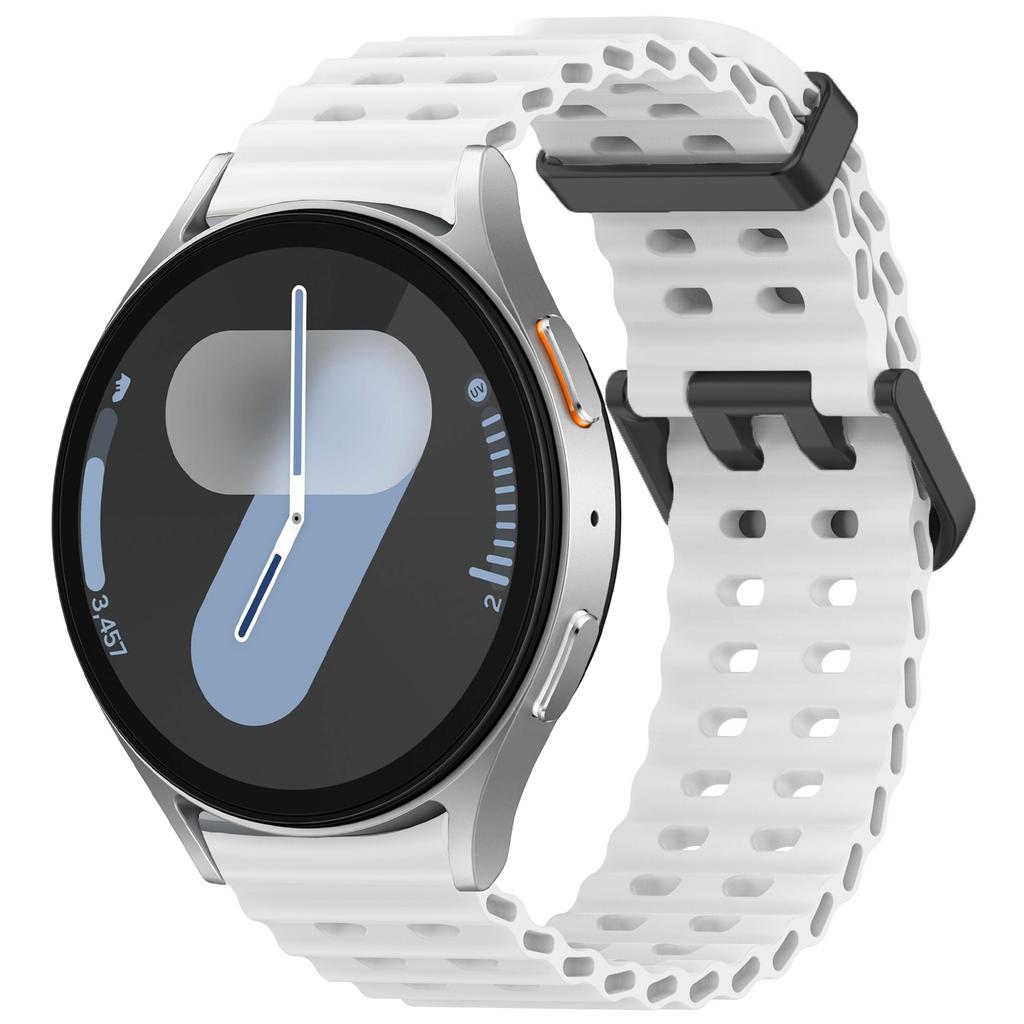 Ocean Band for Samsung Galaxy Watch 7 FE 5 6 4 Classic 5 pro 40 44mm NO Gaps Silicone Bracelet correa Galaxy Watch6 watch4 Strap