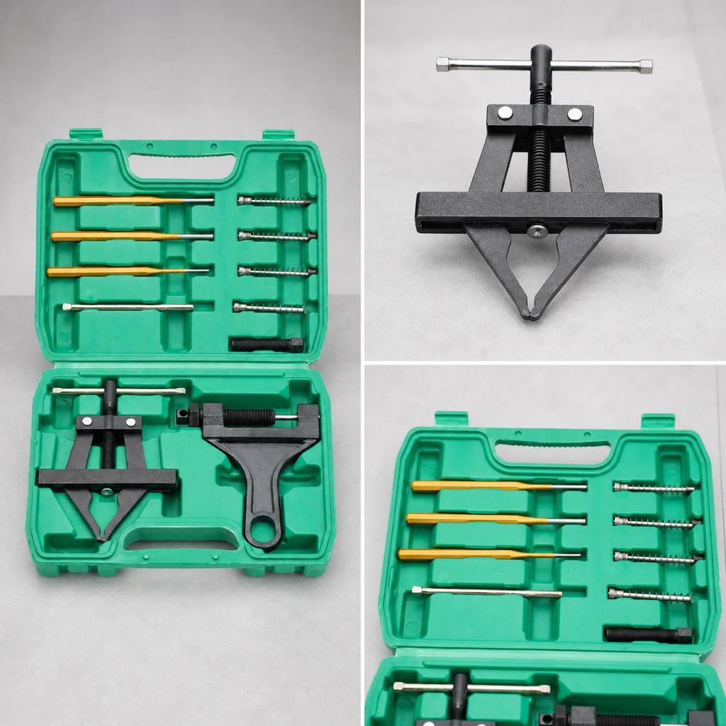 Tool Kit Practical Motorcycle Chain Breaker Set with Carrying Case Versatile