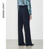 Langzi Women's High-Waist Wide-Leg Suit Trousers
