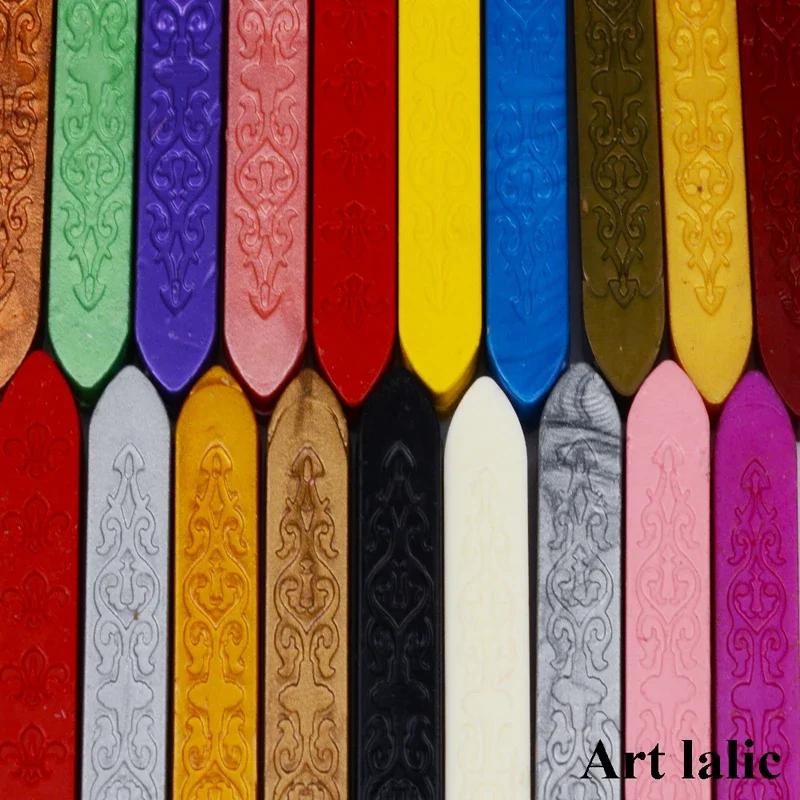 1 Pcs Sealing Wax Stick Retro Seal Stamps For Letter Wedding Invitations 90*10*10mm Vintage Cord Wick Vintage Sealing Wax Sticks