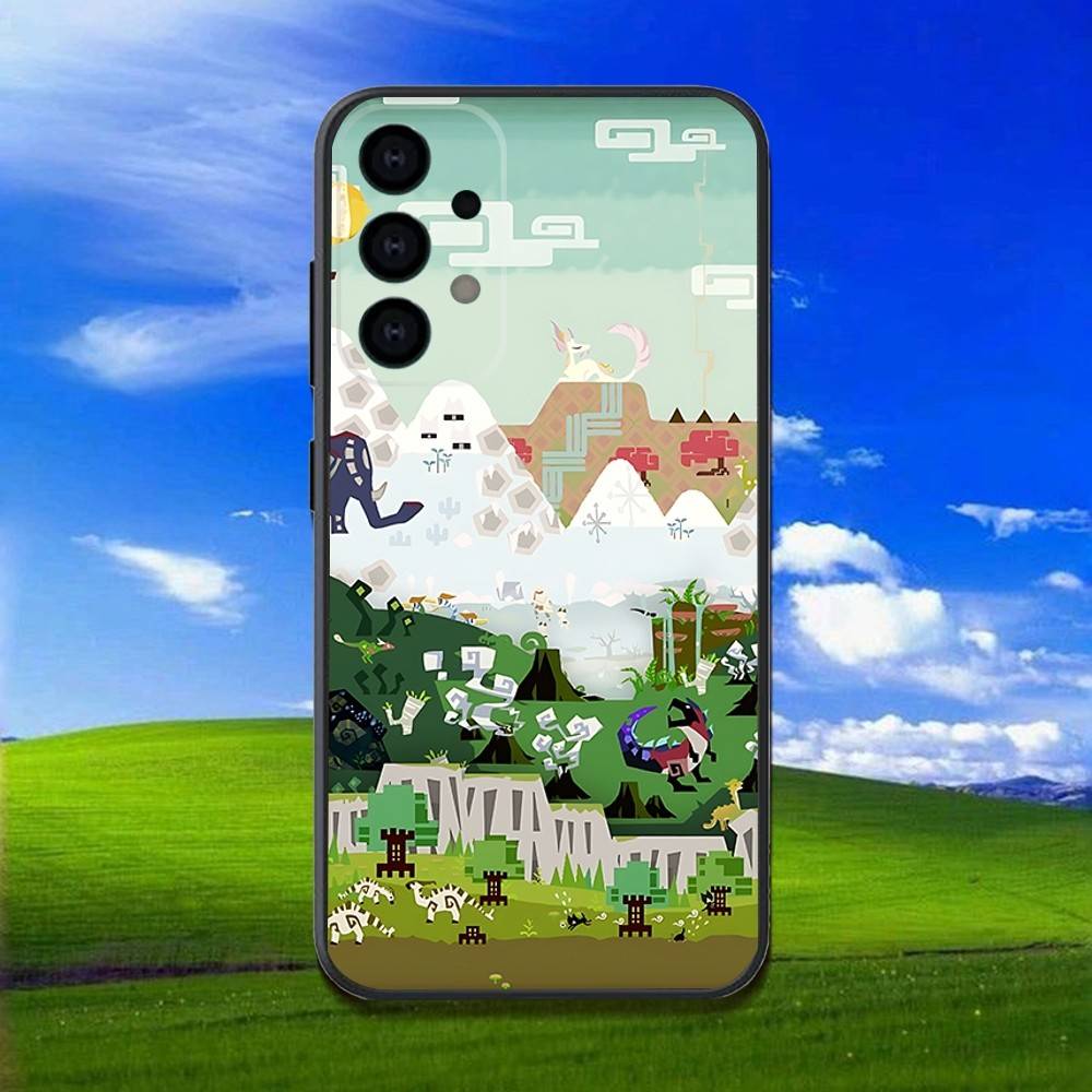 Game M-Monster-Hunter Phone Case For Samsung Galaxy A13,A21s,A22,A31,A32,A52,A53,A71,A80,Soft Black Shell