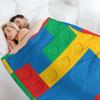 Building Blocks Throw Blanket Beautifuls Heavy decorative Comforter Blankets