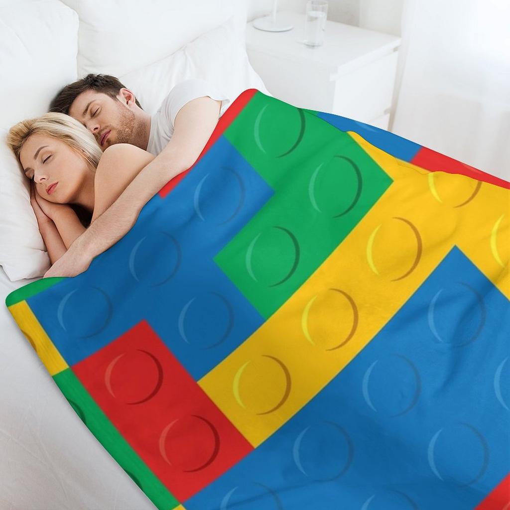 Building Blocks Throw Blanket Beautifuls Heavy decorative Comforter Blankets