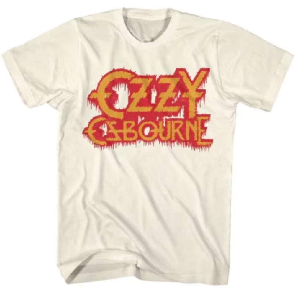 

2025 Fashion Ozzy Osbourne Bark At The Moon Album Cover Cotton T-shirt Men s and Women s Printed Male T-shirt Street Daily Wear 4XL