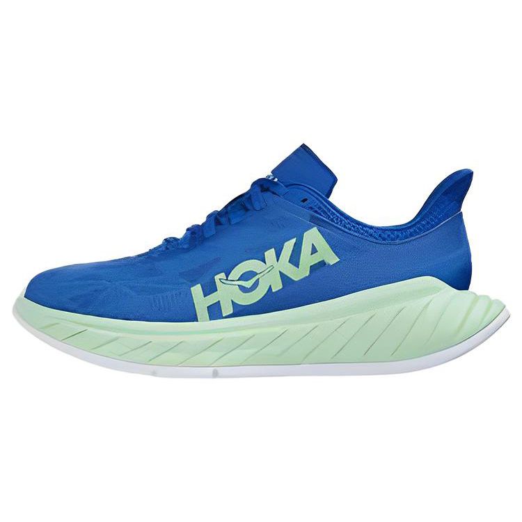 

Hoka One One Carbon X 2 Dazzling Blue Green Ash Men Sneakers 1113526-DBGA 43