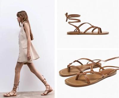 Yeni Kadın Ayakkabıları Roma Modası Çok Yönlü Bant Düz Taban Plaj Sandaletleri Kadınlar İçin Ayakkabılar Zapatillas De Mujer 2024