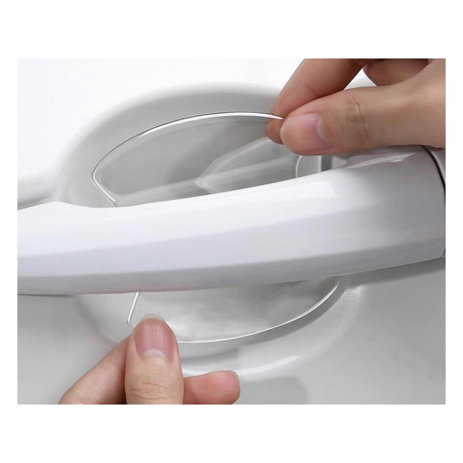 

YHJKOPO совместимо с Toyota Crown Crossover 35 серии Crown Sport 35 серии Crown Estate 35 серии Защитная накладка на дверную ручку Защита от царапин