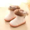 Kinder Baby Kleinkind Jungen Mädchen PU-Leder Winterstiefel Warm Schneeschuhe Stiefel Geschenk Für Gemütlichen Komfort Und Stilvolles Aussehen