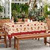 Christmas Gingerbread Man Waterproof Tablecloth Table Decor Reusable Winter Xmas Kitchen Dining Tablecloth Christmas Decorations