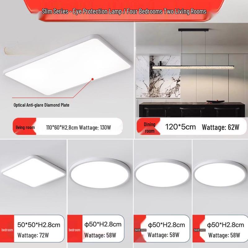 Eye-Protecting LED Ceiling Light