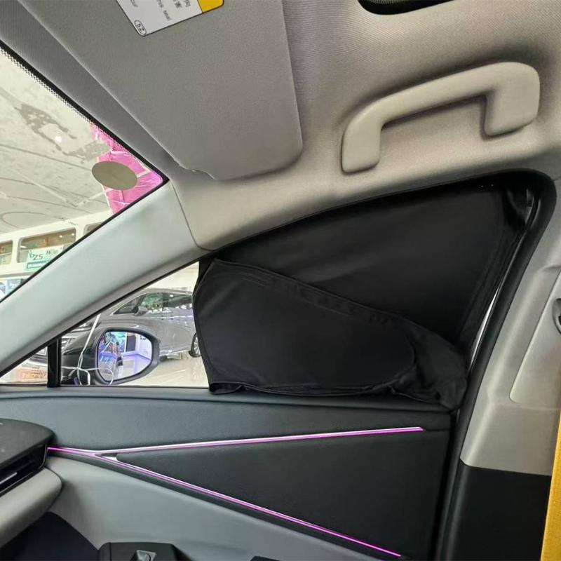 Car Black Window Privacy Sunshade For Toyota BZ5 2025-Present Auto Anti-UV Heat Insulation Protect Cover Interior Accessory