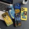 Casing for Xiaomi Redmi Note 13 14 Pro Plus ProPlus 14C 13C Pro+ 5G Phone Cover Protective Case Sunflower Starry Night Van Gogh