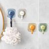 4Pcs/Pack Self Adhesive Bathroom Hooks Wall Mounted Towel Rack Coat Hanger  Key Cloth
