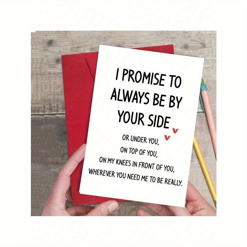 Improper Anniversary Cards For Him Funny Valentine's Day Birthday Cards For Husband Boyfriend Christmas Cards For Him Personalized Birthday Cards