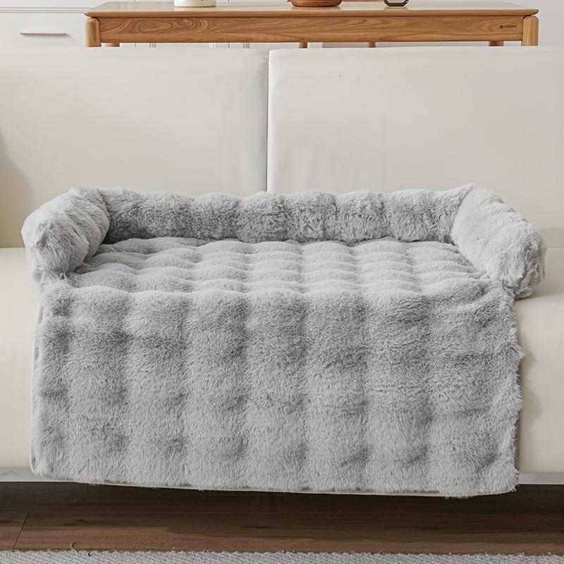 Winter Comfort Dogs Bed Imitation Rabbit Hair Pets Mat Warm Thickened Puppy Kitten Sofa Mat Anti Slip Soft Cat Nest Pet Supplies