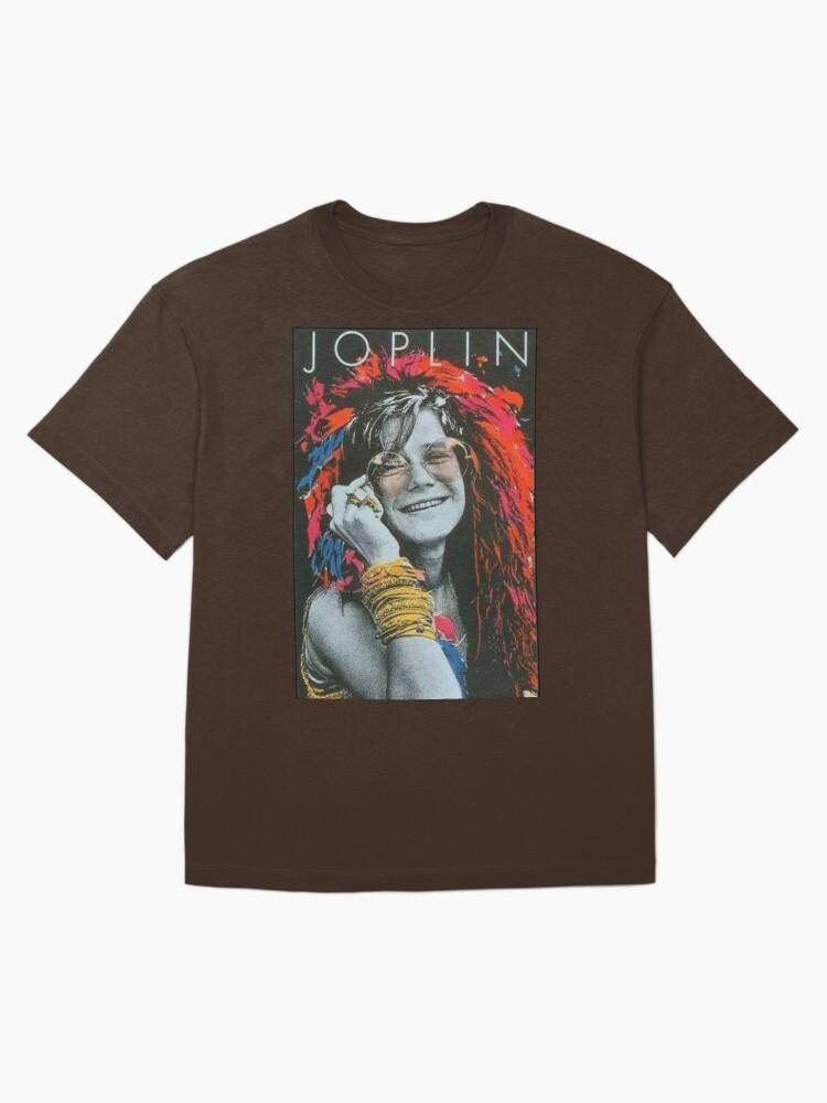 Janis Joplin Potrait Memorabilia poster Oversized T-Shirt