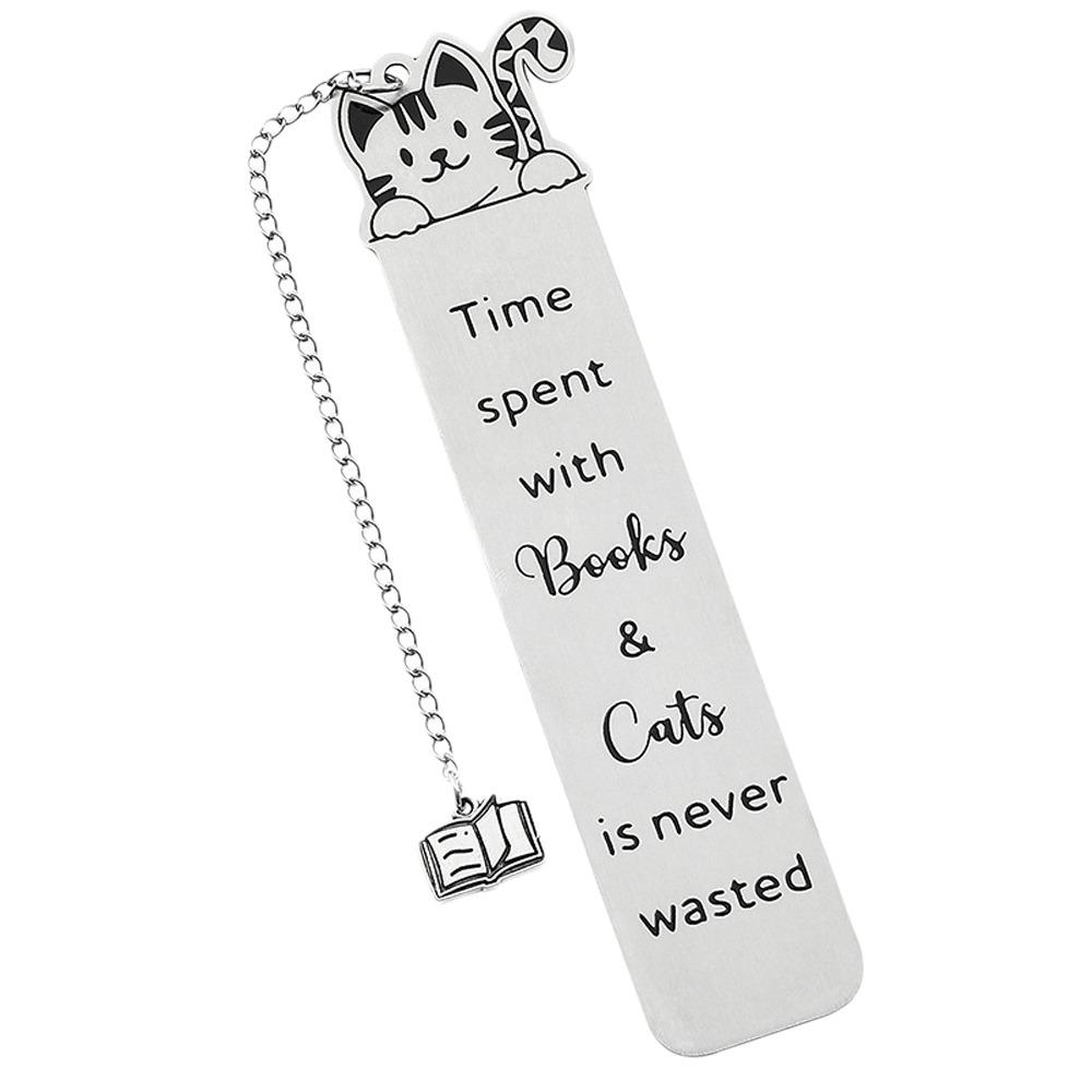 Cute Reading Book Marks 3D Book Lovers Collections Funny Cat Bookmarks