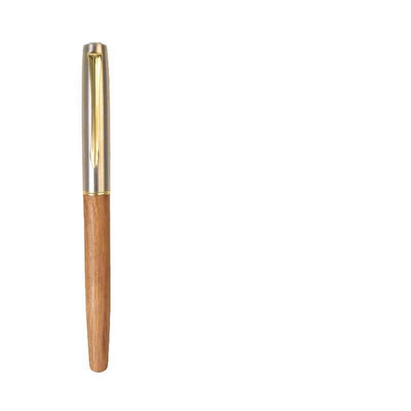 Retro Solid Wood Calligraphy & Signature Ink Pen