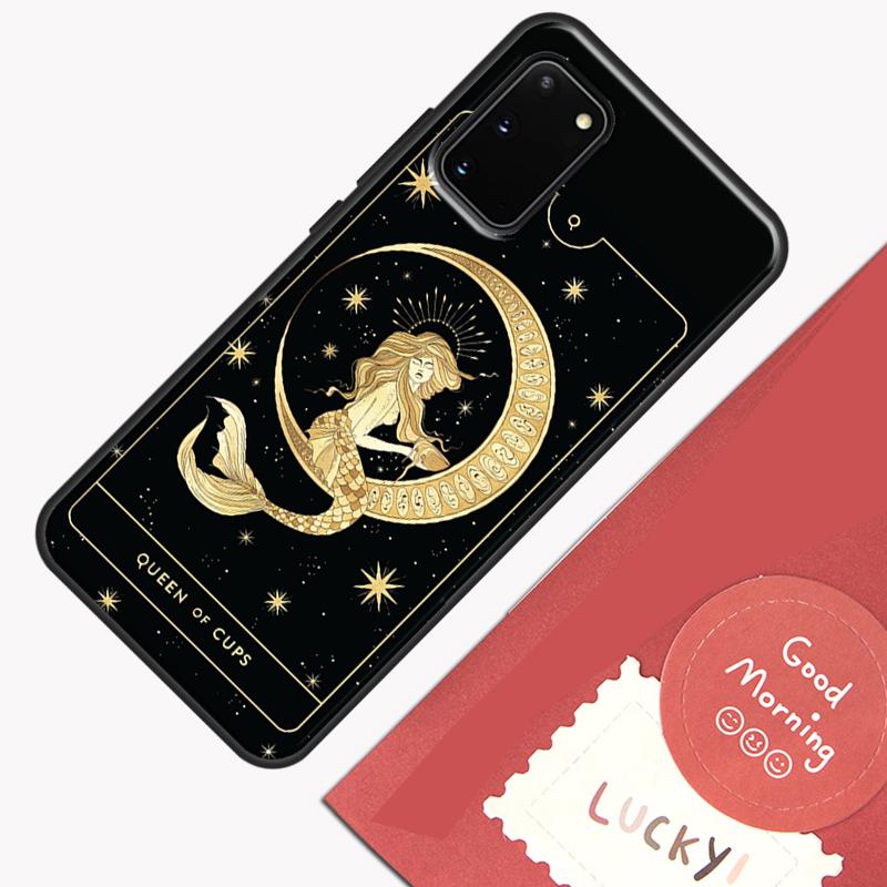Witches moon Tarot Mystery totem Phone Case For Samsung Galaxy S23 S26 Ultra S20 S21 S22 S24 S25 Plus S10 S25 FE Cover Shell