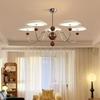Retro Chinese Style Chandelier with French Cream Design for Living Room and Bedroom