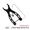Compact Bicycle Chain Link Pliers Quick Release Buckle Remover Portable for Travel Road  Bike Emergency Repair Kit
