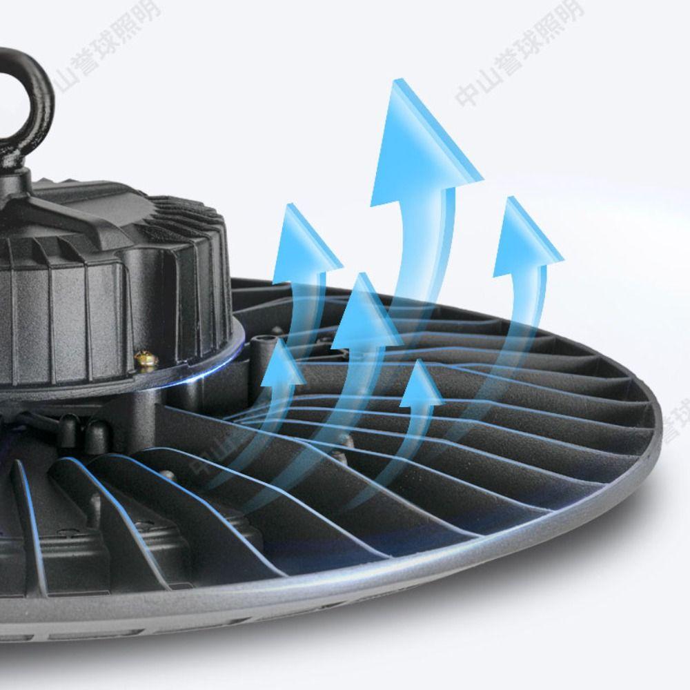 IP65 Waterproof Industrial UFO LED Light Factory Warehouse Light  Industrial Ceiling Lighting