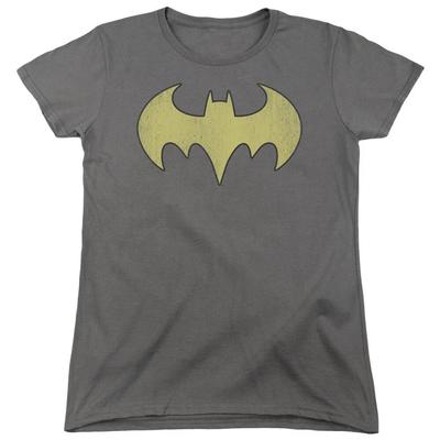 Batgirl "Batgirl Logo Distressed" Women's T-Shirt