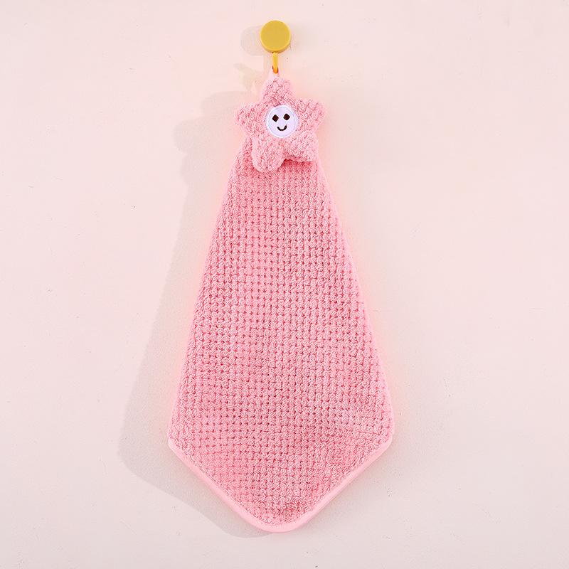 1 Adet Çocuklar İçin Sevimli El Havluları Bebek Mikrofiber Parmak Ucu Havluları Süper Emici Banyo İçin Uygun