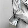 High-end Fashionable Silver Small Bag for Women 2024 New Versatile Chain Shoulder Underarm Bag Crossbody Bag Trendy