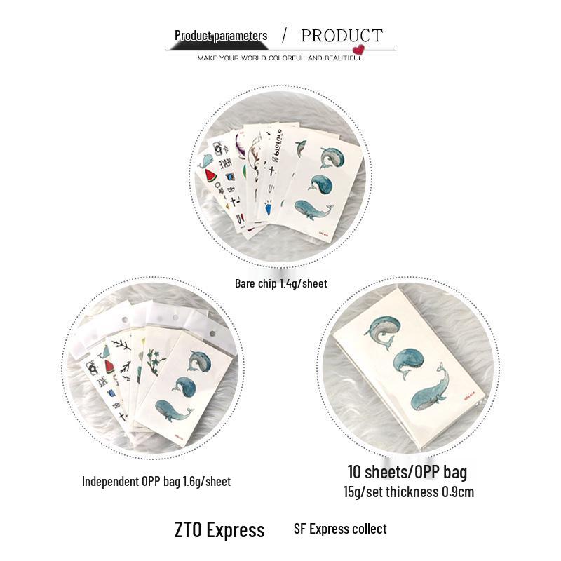 Waterproof Disposable Eyeshadow & Eyelash Tattoo Stickers - Sweatproof, Easy to Clean