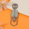 Metal Creative Skull Bookmarks For Students Readers Library Office Book  Page Marker Reading Marker Stationery