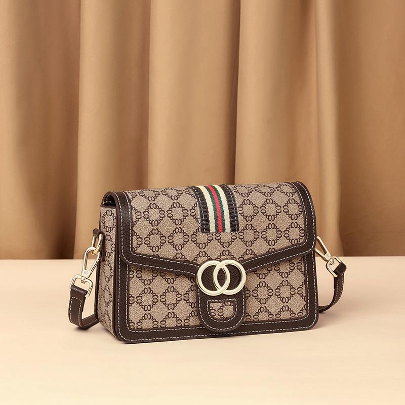 

Сумка Женская сумка Модная универсальная маленькая квадратная сумка Весна Лето Senior Sense Женская сумка через плечо Сумка через плечо