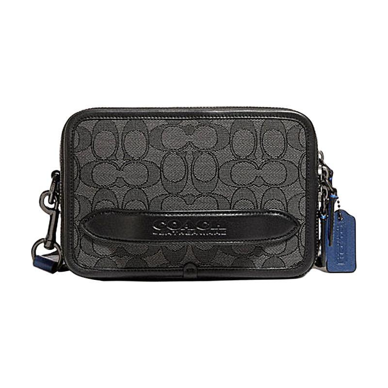 Coach Charter Logo Embossed Iconic Pendant