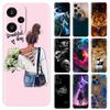 For Xiaomi Poco F5 Pro Case For Poco F5 Stylish Painted Cover Soft Silicone Phone Cases For PocoF5 F5Pro F 5 Coque Para Bumper