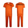 Halloween Luigi Kostyme Fangeuniform 5 Cosplay onesie Oransje Fangeuniform