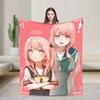 Anime Marin Kitagawa Shinju and Sajuna Inui Blanket Warm Fashion Plush Throw Blanket For Couch Chair Flannel Bedspread Bed Cover
