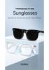 V6 Max Bluetooth Smart Glasses: Music, Calls, AI Assistant, UV Photochromic Lenses for Outdoor Sports
