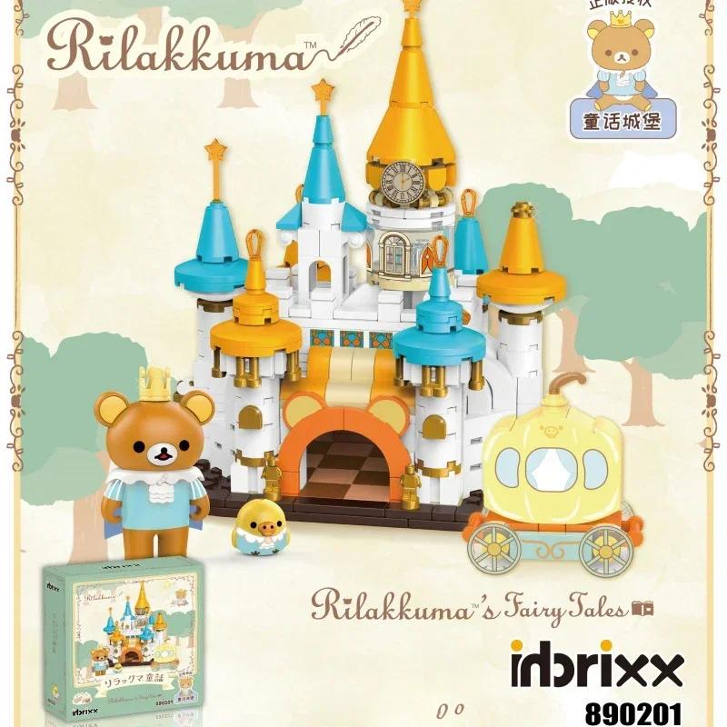 

Kumamoto Bear New Castle Building Block, Creative Car City Kitchen Bedroom Model Bricks , Boys Girls Children Toys Adult Gift