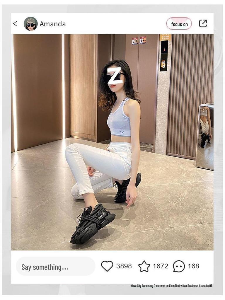 Europejskie Modne Sneakersy w Kształcie Statku Kosmicznego: Buty Niche Bullet dla Mężczyzn i Kobiet