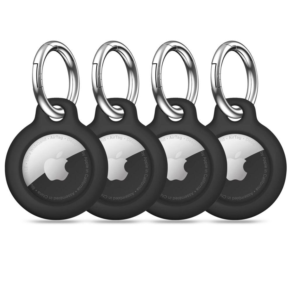 Tech-Protect Rough 4-pack Case for Apple AirTag 12 - Black - Bild 4