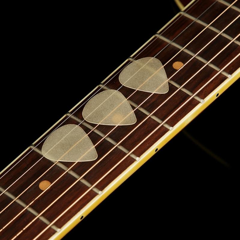 Acoustic Guitar Bass Pick Ukulele Plectrums Droplet Shape Luminously Electric Guitar Pick for Beginner Guitar Palyer