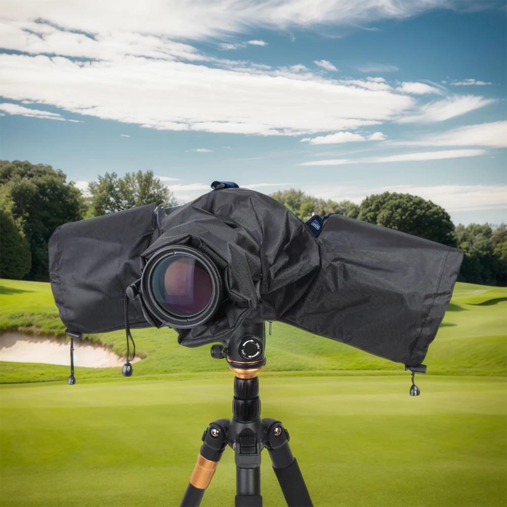 Waterproof Camera Rain Cover Raincoat Protector Dust Protective Cover for Canon Nikon Sony Panasonic Fuji DSLR Camera