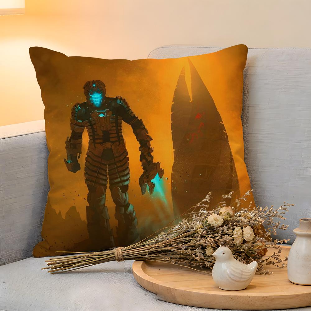 

Cushion Cover Linen SkinFriendly Soft Decorative Case For Sofa Home Decor Cool Games DDead Space Pillow cover 30x30cm