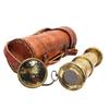 Dollond London Brass Handheld  Finish Telescope with Leather Case, Unique Birthday Gift for Boyfriend, Anniversary Gift for Husband
