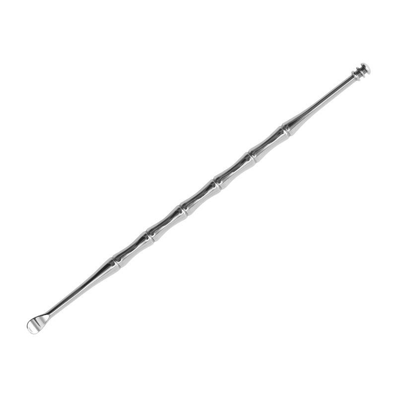 High-Quality Stainless Steel Bamboo Joint Ear Pick Cleaner for Home Use